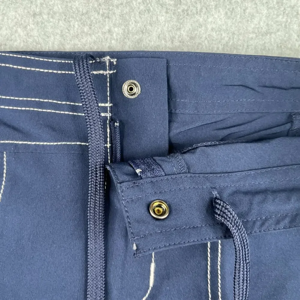 ZeroXposur Swim Trunks Mens Medium Navy Blue Board Shorts Bathing Suit